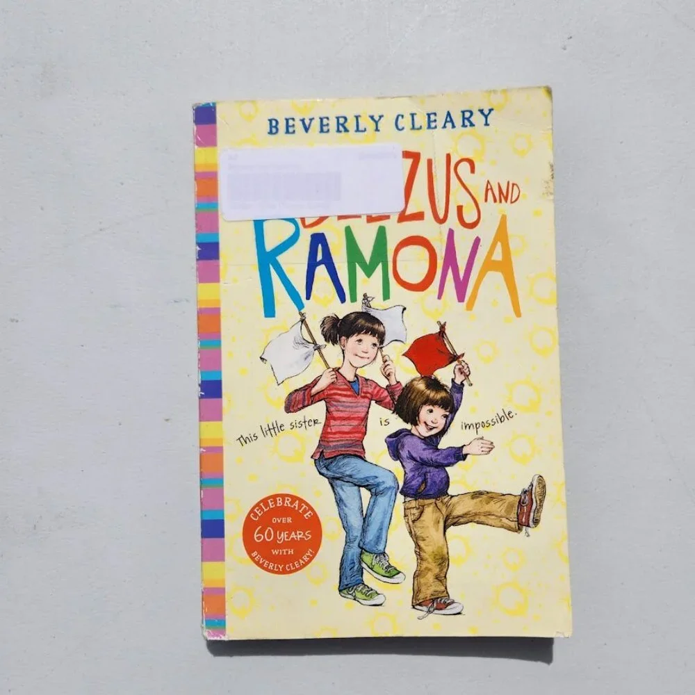 Children's Book Bundle Lot Set 5 Chapter Books Beverly Cleary  Beezus and Ramona